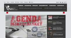Desktop Screenshot of bizkaiabasket.com